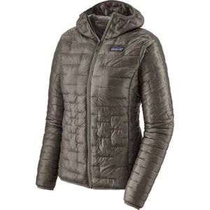 Patagonia Micro Puff Hooded Insulated Jacket Women's - Feather Grey NWT